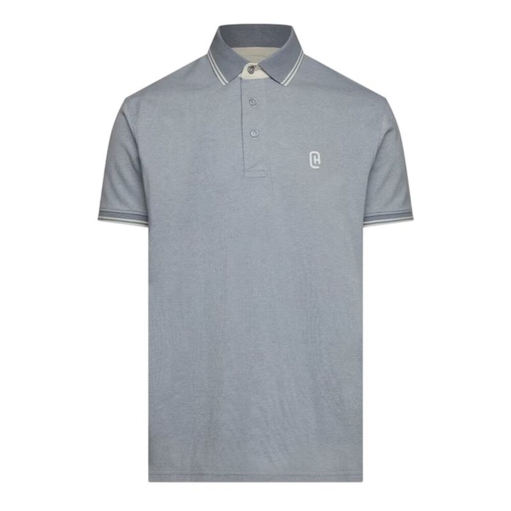Crosshatch Mens Preece Polo Shirt / Light Blue